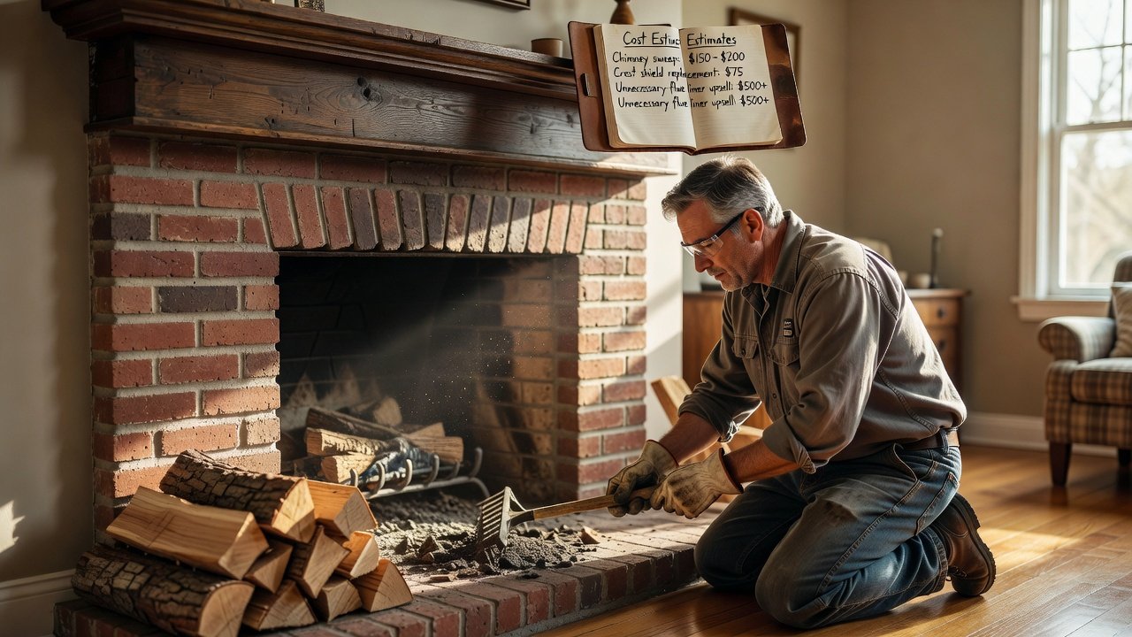 What Wood-Burning Fireplace Maintenance Actually Costs in Haledon, NJ and Where Homeowners Waste Money